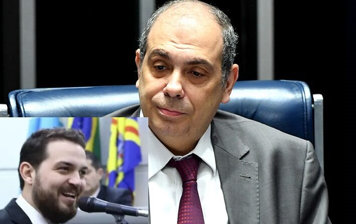 Representação da balança da justiça e algemas, simbolizando decisões judiciais em casos de corrupção.