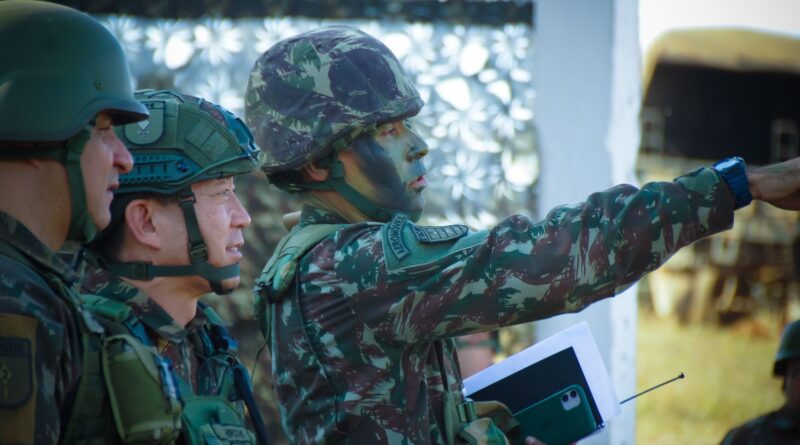Militares das Forças Armadas brasileiras em exercício ou operação