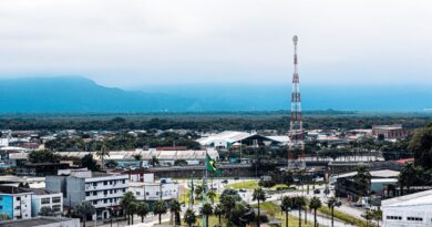 Gráfico representando o fluxo de investimento estrangeiro no Brasil com elementos de energia verde e tecnologia, simbolizando crescimento e inovação.